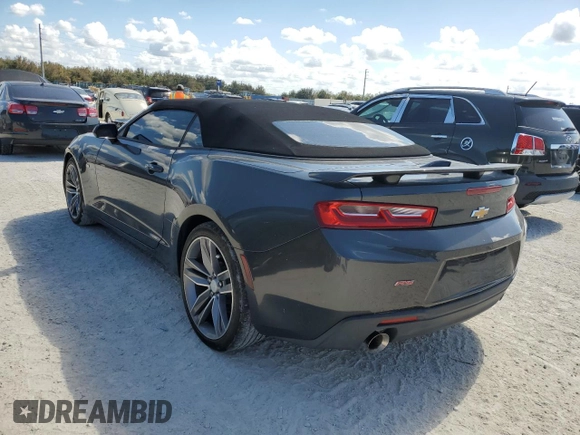 2017 Chevrolet Camaro 1LT with VIN 1G1FB3DS6H0131701, listed as a Copart auction lot 77328394 with 36,408 mi miles and Salvage Title. Bid and sale history available at carsss.com. Image 2.