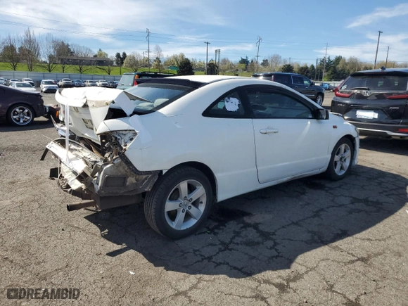 2011 Honda Civic Cpe LX with VIN 2HGFG1B67BH508544, listed as a Copart auction lot 50454525 with 208,953 mi miles and Clean Title. Bid and sale history available at carsss.com. Image 3.