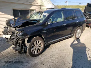 2011 Toyota Highlander Hybrid Limited with VIN JTEDC3EH8B2002266, listed as a Copart auction lot 71565684 with 150,549 mi miles and Salvage Title. Bid and sale history available at carsss.com. Image 1.