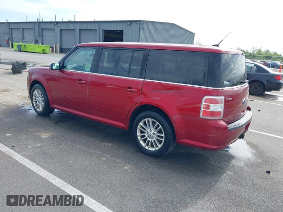 2014 Ford Flex SEL z VIN 2FMGK5C82EBD23183, wystawiony jako IAAI lot #42223191 z przebiegiem 221 048 mil mil oraz . Historia ofert i sprzedaży dostępna na DreamBid. Obrazek 3.