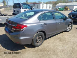 2014 Honda Civic Sedan LX with VIN 19XFB2F5XEE246121, listed as a IAAI auction lot 41997902 with 134,684 mi miles. Bid and sale history available at carsss.com. Image 4.