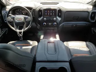 2021 GMC Sierra 1500 AT4 with VIN 3GTU9EET5MG157564, listed as a Copart auction lot 56203084 with 45,282 mi miles and Salvage Title. Bid and sale history available at carsss.com. Image 8.