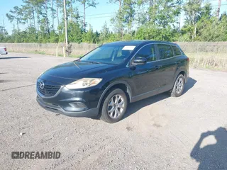 2014 Mazda CX-9 Touring with VIN JM3TB2CA1E0434126, listed as a IAAI auction lot 42639539 with 116,247 mi miles and . Bid and sale history available at DreamBid. Image 2.