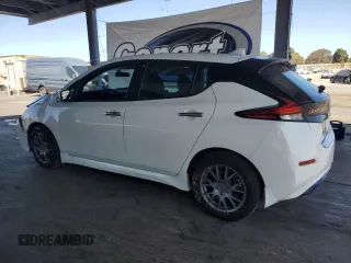 2019 Nissan LEAF S z VIN 1N4AZ1CP1KC306317, wystawiony jako Copart lot #59049795 z przebiegiem 33 445 mil mil oraz Szkoda całkowita • Salvage title. Historia ofert i sprzedaży dostępna na DreamBid. Obrazek 2.