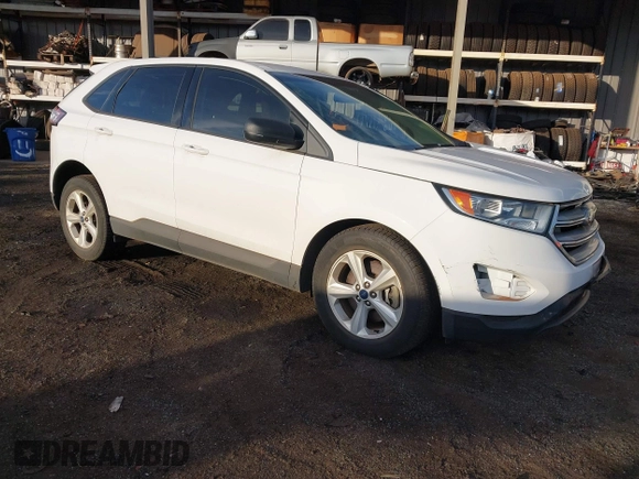 2017 Ford Edge SE with VIN 2FMPK4G97HBC31892, listed as a IAAI auction lot 41291374 with 37,949 mi miles. Bid and sale history available at carsss.com. Image 1.