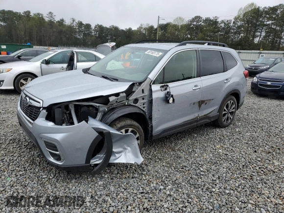 2020 Subaru Forester Limited with VIN JF2SKAUC7LH597538, listed as a Copart auction lot 50165175 with 48,639 mi miles and Salvage Title. Bid and sale history available at carsss.com. Image 1.