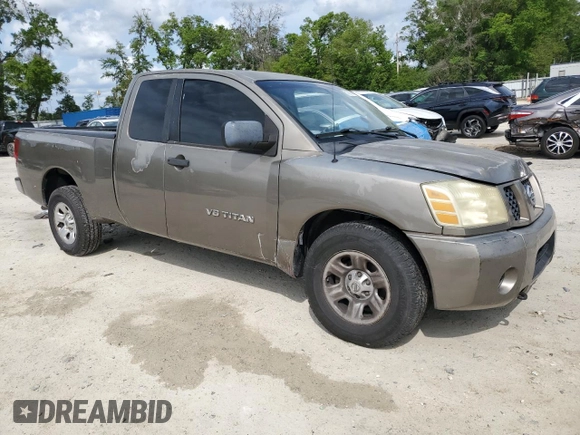 2006 Nissan Titan XE with VIN 1N6BA06A56N531130, listed as a Copart auction lot 51019745 with 300,249 mi miles and Salvage title. Bid and sale history available at DreamBid. Image 4.