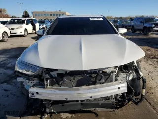 2020 Acura TLX with VIN 19UUB3F37LA001516, listed as a Copart auction lot 80085224 with 45,530 mi miles and Salvage Title. Bid and sale history available at carsss.com. Image 5.