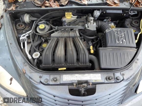 2002 Chrysler PT Cruiser Limited with VIN 3C8FY68B52T388195, listed as a Copart auction lot 64740274 with Not Provided miles and Salvage Title. Bid and sale history available at DreamBid. Image 11.