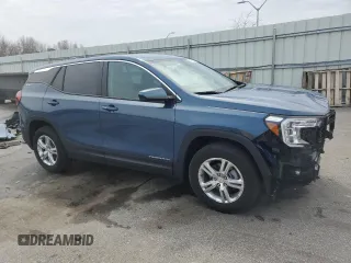 2024 GMC Terrain SLE with VIN 3GKALTEG8RL333103, listed as a Copart auction lot 53244425 with 14,174 mi miles and Clean Title. Bid and sale history available at DreamBid. Image 4.