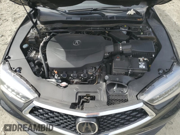 2020 Acura TLX with VIN 19UUB2F31LA002056, listed as a Copart auction lot 49848115 with 72,563 mi miles and Salvage title. Bid and sale history available at DreamBid. Image 11.
