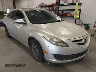 2011 Mazda 6 i Sport with VIN 1YVHZ8BH8B5M11480, listed as a IAAI auction lot 41987338 with 203,120 mi miles and . Bid and sale history available at DreamBid. Image 1.