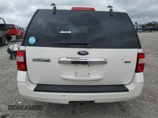 2012 Ford Expedition Limited with VIN 1FMJU1K57CEF51861, listed as a Copart auction lot 55236115 with 179,087 mi miles and Salvage title. Bid and sale history available at DreamBid. Image 6.