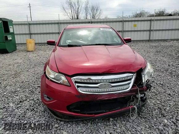 2011 Ford Taurus SEL with VIN 1FAHP2EW0BG121098, listed as a Copart auction lot 50646425 with 50,346 mi miles and Salvage Title. Bid and sale history available at carsss.com. Image 11.