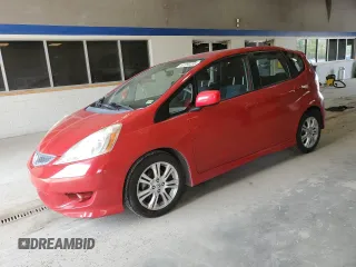 2009 Honda Fit Sport with VIN JHMGE884X9C001544, listed as a Copart auction lot 51390295 with 169,432 mi miles and Salvage Title. Bid and sale history available at carsss.com. Image 1.