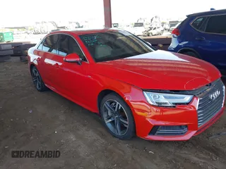 2017 Audi A4 Premium Plus z VIN WAULNAF41HN024043, wystawiony jako IAAI lot #42537979 z przebiegiem 87 442 mil mil oraz . Historia ofert i sprzedaży dostępna na DreamBid. Obrazek 1.