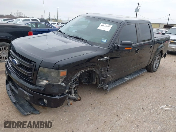 2014 Ford F-150 XL with VIN 1FTFW1CF4EKE88976, listed as a IAAI auction lot 41615014 with 119,856 mi miles and . Bid and sale history available at DreamBid. Image 2.