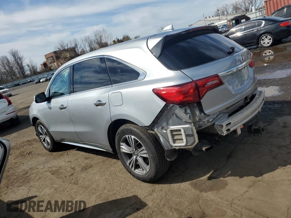 2019 Acura MDX with VIN 5J8YD4H34KL025242, listed as a Copart auction lot 52575055 with 119,060 mi miles and Salvage Title. Bid and sale history available at carsss.com. Image 2.