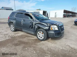 2017 GMC Terrain SLE with VIN 2GKALMEKXH6189793, listed as a IAAI auction lot 41599389 with 144,883 mi miles. Bid and sale history available at carsss.com. Image 1.