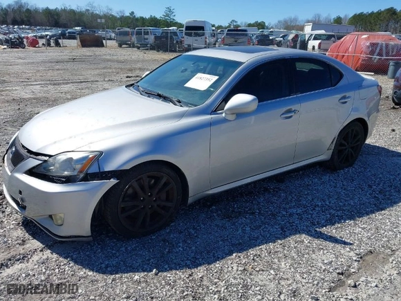 2006 Lexus IS 350 Auto with VIN JTHBE262665007995, listed as a IAAI auction lot 41827352 with 228,377 mi miles. Bid and sale history available at carsss.com. Image 2.