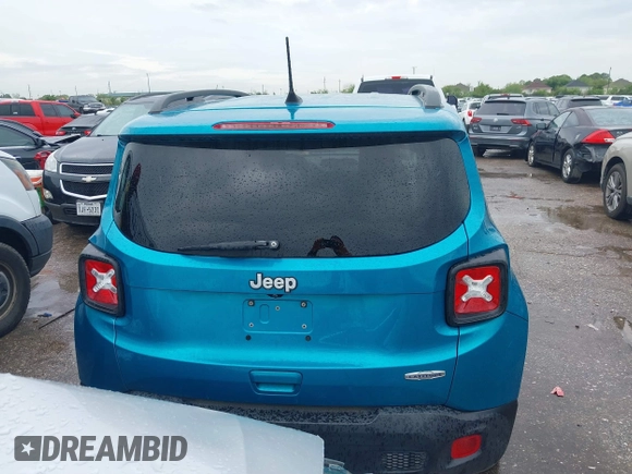 2021 Jeep Renegade Latitude with VIN ZACNJCBB0MPM38811, listed as a IAAI auction lot 41727489 with 95,930 mi miles and . Bid and sale history available at DreamBid. Image 16.