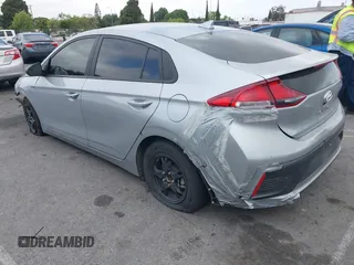 2022 Hyundai Ioniq Blue with VIN KMHC65LC2NU284905, listed as a IAAI auction lot 42193497 with 86,154 mi miles and . Bid and sale history available at DreamBid. Image 3.