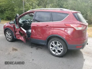2015 Ford Escape Titanium with VIN 1FMCU9J94FUB92166, listed as a Copart auction lot 61371055 with 96,439 mi miles and Salvage title. Bid and sale history available at DreamBid. Image 2.