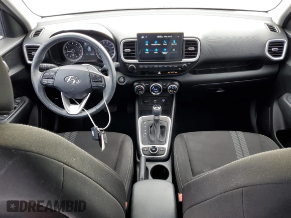 2021 Hyundai Venue SEL with VIN KMHRC8A39MU127362, listed as a Copart auction lot 61791795 with 20,019 mi miles and Salvage title. Bid and sale history available at DreamBid. Image 8.