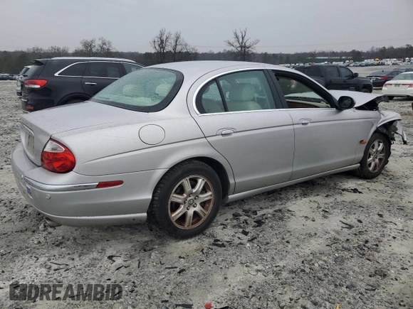 2003 Jaguar S-Type with VIN SAJEA01T83FM74129, listed as a Copart auction lot 45959495 with Not Provided miles and Salvage Title. Bid and sale history available at DreamBid. Image 3.