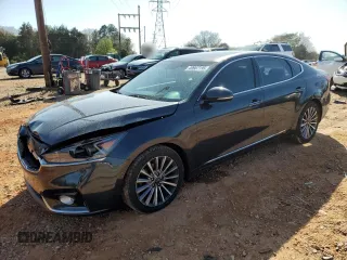 2017 Kia Cadenza Premium with VIN KNALC4J14H5077985, listed as a Copart auction lot 49987195 with 103,679 mi miles and Salvage Title. Bid and sale history available at carsss.com. Image 1.