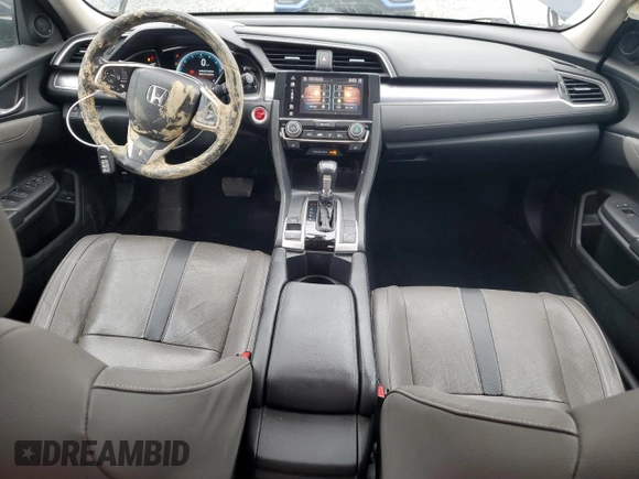 2016 Honda Civic Sedan EX-L with VIN 19XFC1F74GE025416, listed as a Copart auction lot 48237825 with 157,272 mi miles and Salvage Title. Bid and sale history available at carsss.com. Image 8.