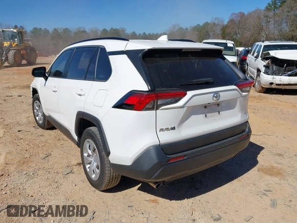 2019 Toyota RAV4 LE with VIN JTMH1RFV1KD004173, listed as a IAAI auction lot 41776179 with 79,490 mi miles. Bid and sale history available at carsss.com. Image 3.