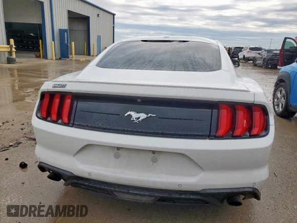 2019 Ford Mustang EcoBoost z VIN 1FA6P8TH4K5130459, wystawiony jako Copart lot #55672025 z przebiegiem 61 405 mil mil oraz Czysty tytuł • Clean title. Historia ofert i sprzedaży dostępna na DreamBid. Obrazek 6.