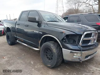 2009 Dodge Ram 1500 SLT with VIN 1D3HV18T19S725043, listed as a IAAI auction lot 41245667 with 140,482 mi miles. Bid and sale history available at carsss.com. Image 1.