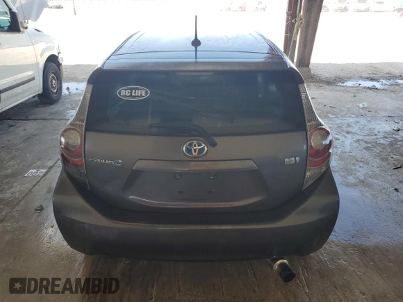 2014 Toyota Prius One with VIN JTDKDTB32E1067318, listed as a Copart auction lot 52731255 with 125,239 mi miles and Salvage Title. Bid and sale history available at DreamBid. Image 6.