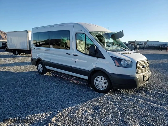 2018 Ford Transit Passenger Wagon XL with VIN 1FBZX2CM2JKA87942, listed as a Copart auction lot 41504435 with 72,729 mi miles and Salvage Title. Bid and sale history available at carsss.com. Image 10.