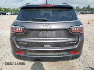 2018 Jeep Compass Limited with VIN 3C4NJDCB9JT206736, listed as a Copart auction lot 59838055 with 124,992 mi miles and Salvage title. Bid and sale history available at DreamBid. Image 6.