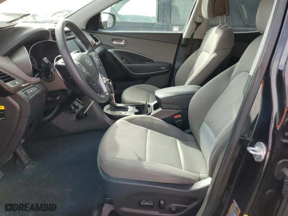 2017 Hyundai Santa Fe Sport 2.4L with VIN 5NMZU3LB9HH040535, listed as a Copart auction lot 46088265 with 106,659 mi miles and Salvage Title. Bid and sale history available at carsss.com. Image 7.