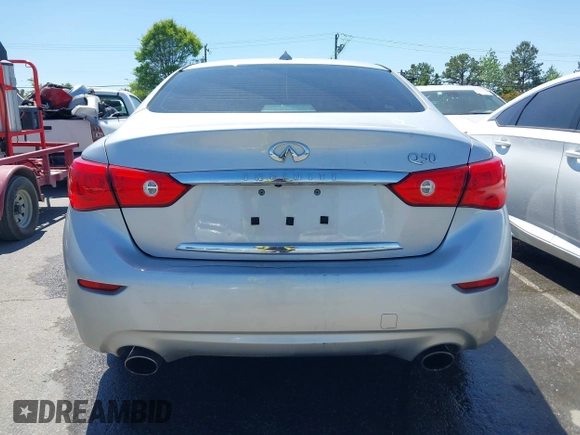 2017 Infiniti Q50 Premium z VIN JN1EV7AP3HM734389, wystawiony jako IAAI lot #42037510 z przebiegiem 125 130 mil mil oraz . Historia ofert i sprzedaży dostępna na DreamBid. Obrazek 16.