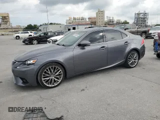 2014 Lexus IS 250 with VIN JTHBF1D21E5029444, listed as a Copart auction lot 59900835 with 157,047 mi miles and Salvage title. Bid and sale history available at DreamBid. Image 1.