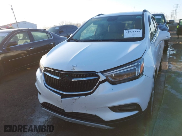 2017 Buick Encore Essence with VIN KL4CJCSB0HB059182, listed as a IAAI auction lot 41738135 with 110,887 mi miles and . Bid and sale history available at carsss.com. Image 6.