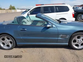 2005 Mercedes-Benz SL 500 with VIN WDBSK75F95F106944, listed as a IAAI auction lot 41970698 with 123,881 mi miles and . Bid and sale history available at DreamBid. Image 13.