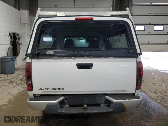 2005 Chevrolet Colorado LS Z85 with VIN 1GCCS148058273557, listed as a Copart auction lot 62613745 with 24,571 mi miles and Clean title. Bid and sale history available at DreamBid. Image 6.
