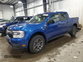 2024 Ford Maverick XLT with VIN 3FTTW8H36RRB61930, listed as a Copart auction lot 51457495 with 4,698 mi miles and Salvage Title. Bid and sale history available at carsss.com. Image 1.