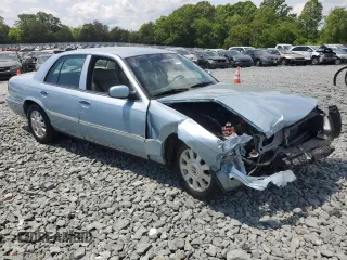 2003 Mercury Grand Marquis LS Premium с VIN 2MEFM75WX3X665058, выставлен на аукционе Copart как лот 55266225 с пробегом 120 904 миль миль и Списание • Salvage title. История ставок и продаж доступна на DreamBid. Изображение 4.