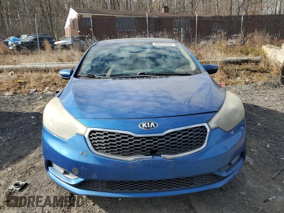 2014 Kia Forte EX with VIN KNAFX4A89E5139049, listed as a Copart auction lot 46754655 with 0 mi miles and Clean Title. Bid and sale history available at carsss.com. Image 5.