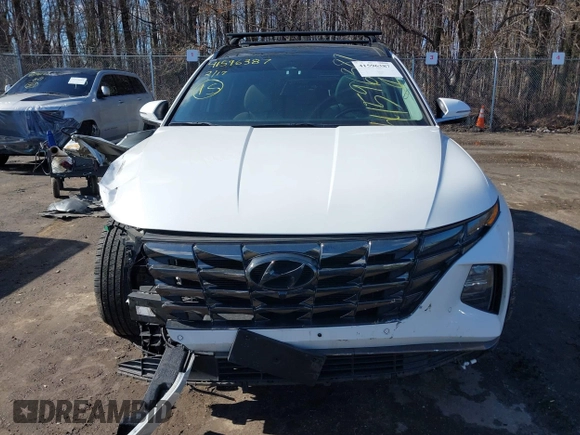 2022 Hyundai Tucson Limited with VIN 5NMJE3AE7NH075304, listed as a IAAI auction lot 41596387 with 43,371 mi miles. Bid and sale history available at carsss.com. Image 13.