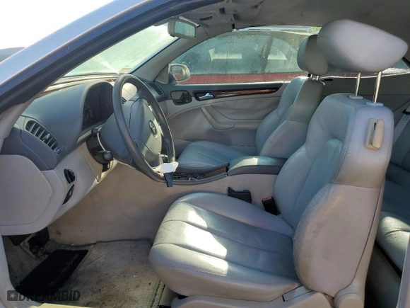 1999 Mercedes-Benz CLK-Class with VIN WDBLK65G3XT013963, listed as a Copart auction lot 74241304 with 0 mi miles and Salvage Title. Bid and sale history available at carsss.com. Image 7.