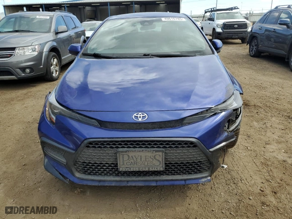 2020 Toyota Corolla SE with VIN 5YFS4RCE1LP003878, listed as a Copart auction lot 49616785 with 67,828 mi miles and Salvage Title. Bid and sale history available at carsss.com. Image 5.