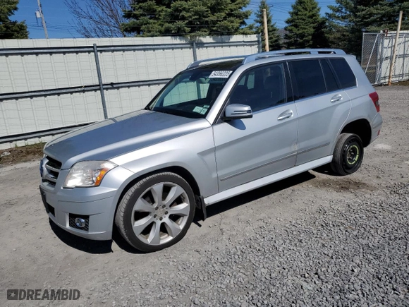 2010 Mercedes-Benz GLK-Class GLK 350 with VIN WDCGG8HB7AF309987, listed as a Copart auction lot 54356335 with 264,687 mi miles and Clean Title. Bid and sale history available at carsss.com. Image 1.